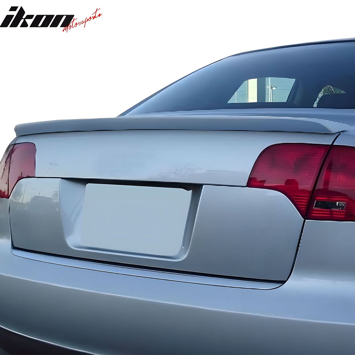 2006-2008 Audi A4 S Line 4DR Trunk Spoiler Custom Fiberglass Rear Wing