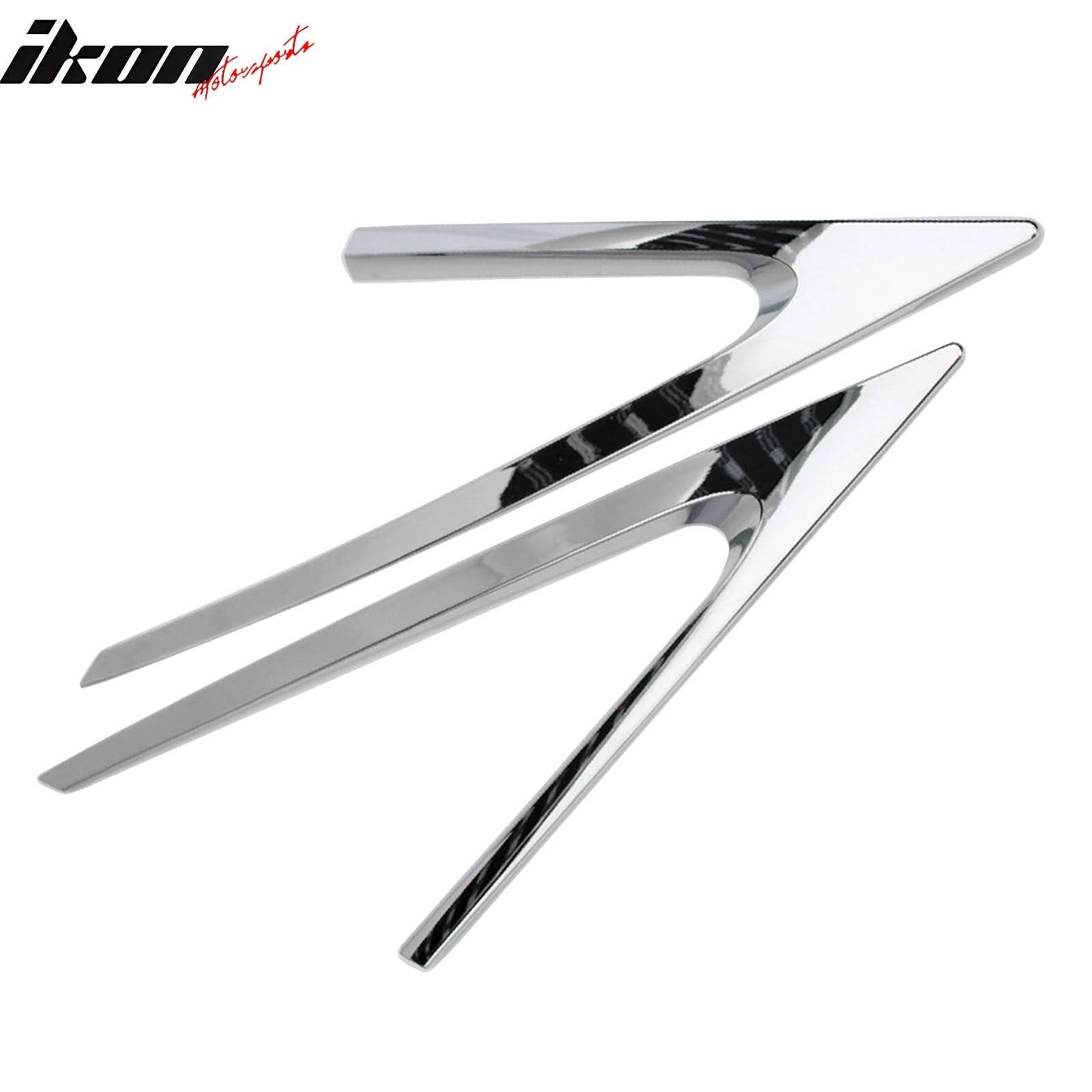 2011-2013 Hyundai Sonata Chrome 2PCS Window C-Pillar Molding Trim ABS