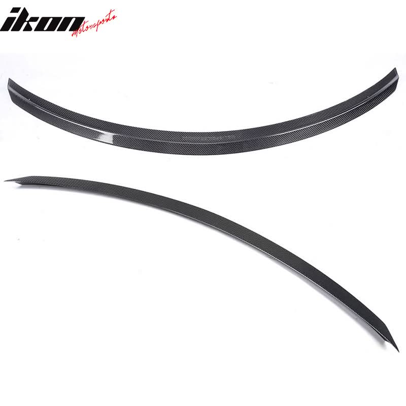 2015-2021 Benz W205 C Class ML Style Rear Trunk Spoiler Carbon Fiber