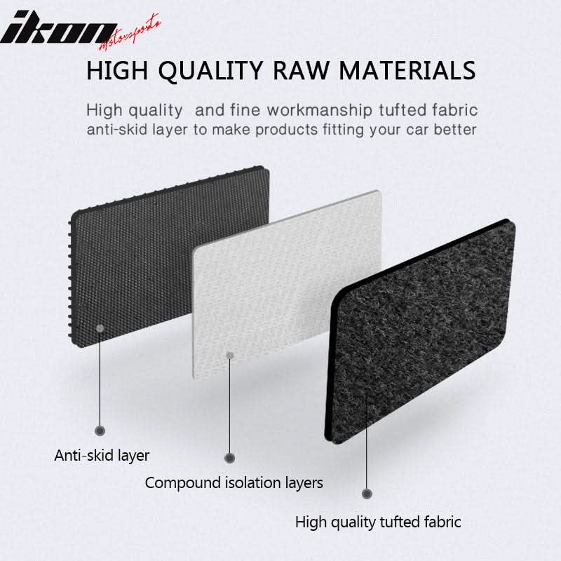 Car Floor Mat for 02-06 Nissan Altima OE Fitment 4PCS Anti-Slip Nylon
