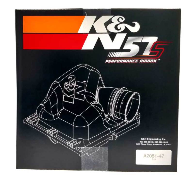 K&N Performance Intake Kit for Ford C-Max/Focus II / Volvo C30/S40/V40/V50/V70 / Mazda 3/5