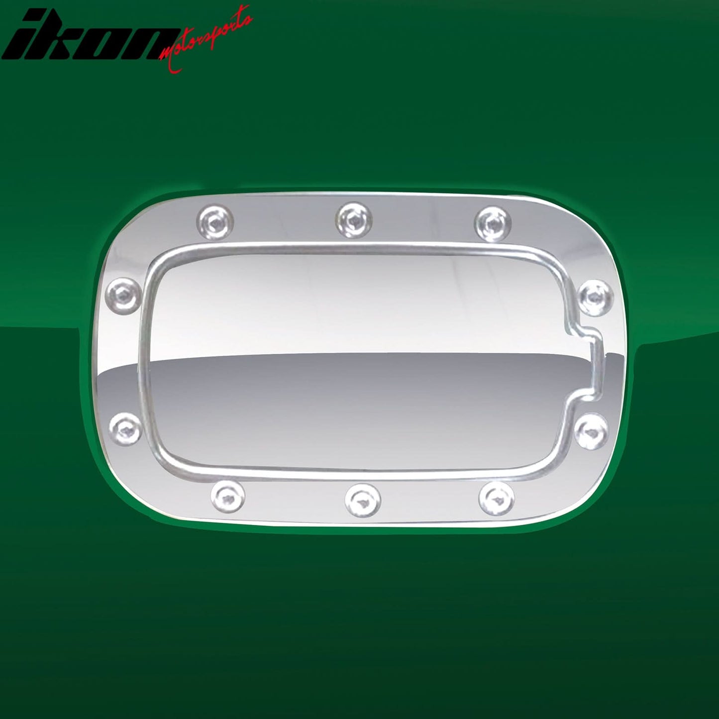 2011-2014 Grand Cherokee Durango Chrome Gas Door Cover Stainless Steel