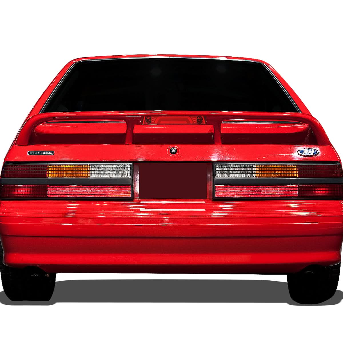 87-93 Ford Mustang LX 3rd Brake Light - LED Red Hatchback