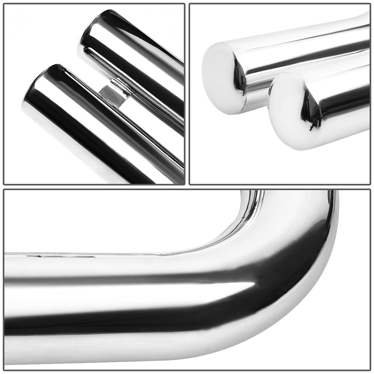 87-06 Jeep Wrangler Tubular Front Bumper Guard - Chrome