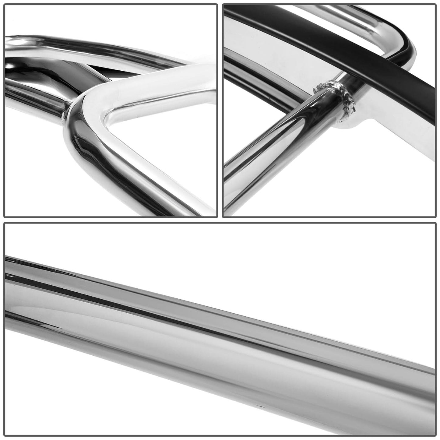 06-10 Hummer H3 / H3T Tubular Front Bumper Guard - Chrome