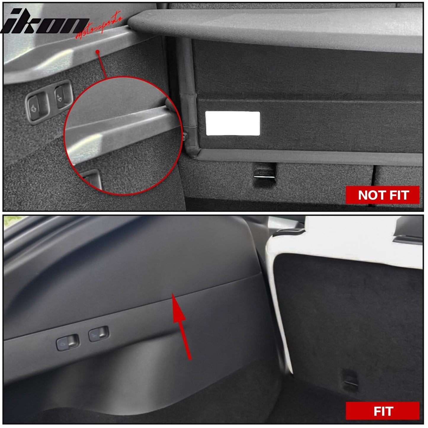 2020-2022 Tesla Model Y Canvas Style Retractable Trunk Cargo Cover
