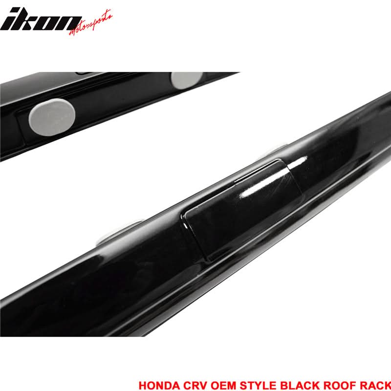 2012-2015 Honda CR-V OE Gloss Black Roof Rack Cross Bar ABS Plastic