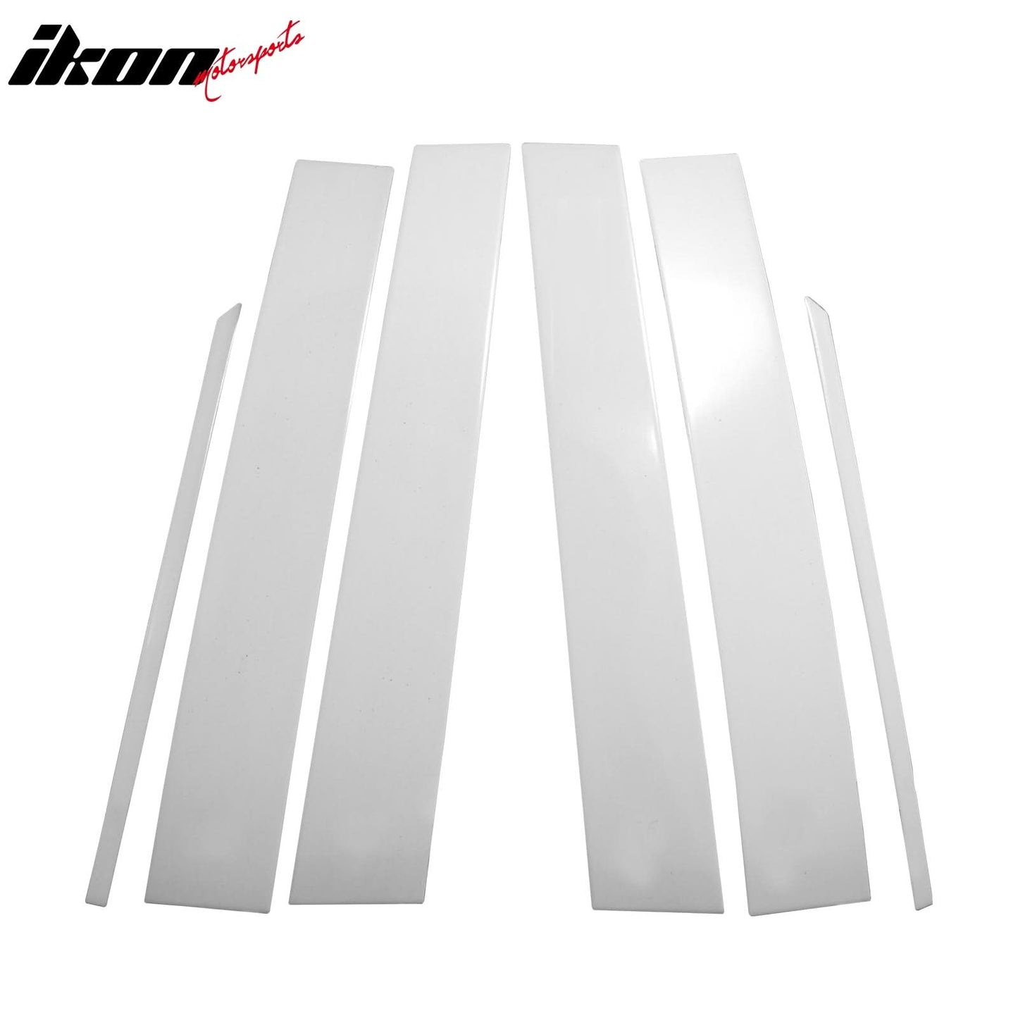 2010-2022 Toyota 4Runner Pillar Post Mirror Trim Stainless Steel 6PC