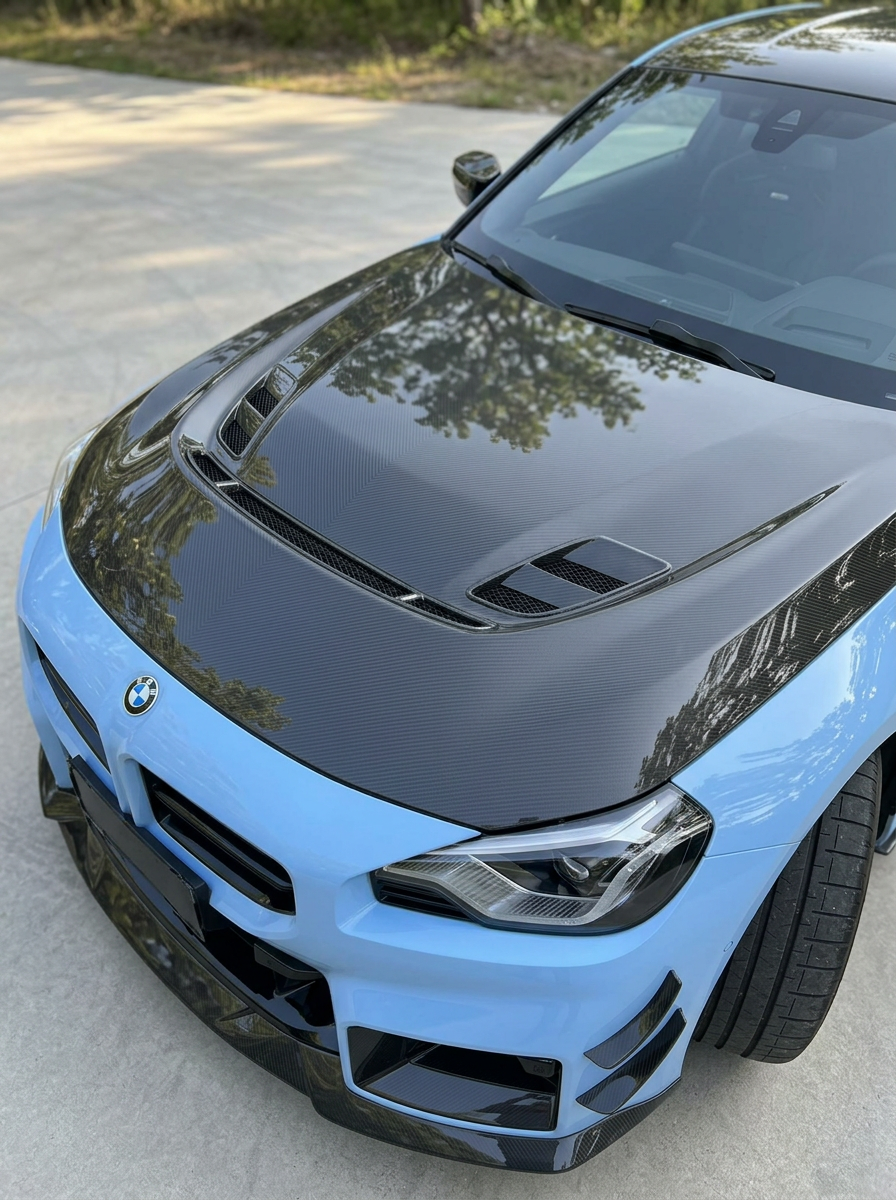 BMW 2 Series G87 M2 Carbon Fiber Hood (2023+)