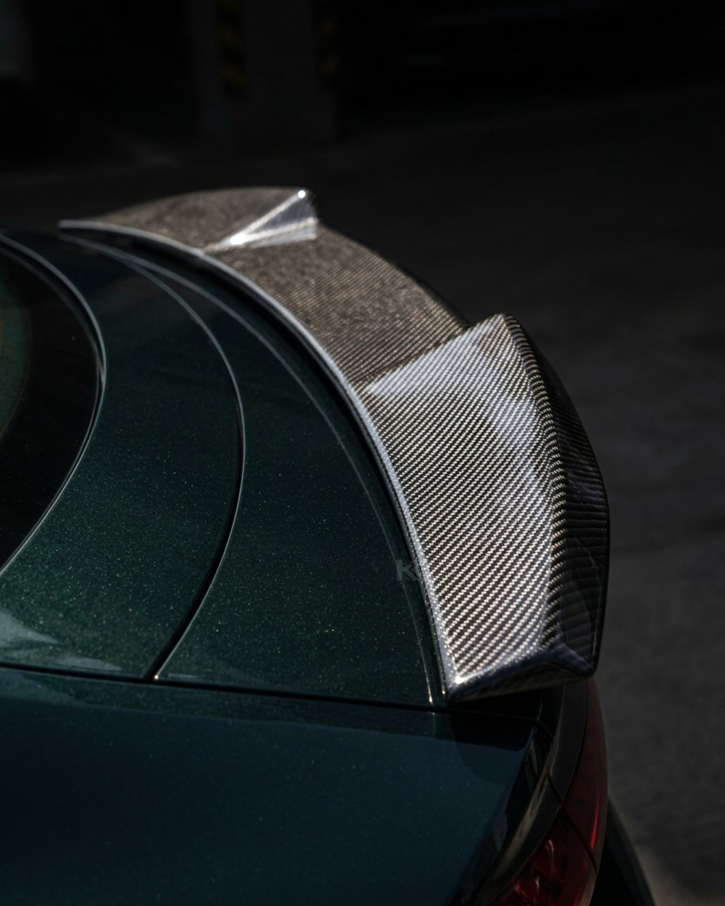 2019–2024 Audi A7 / S7 / RS7 C8 Sportback Ducktail Style Rear Trunk Spoiler Wing – Carbon Fiber