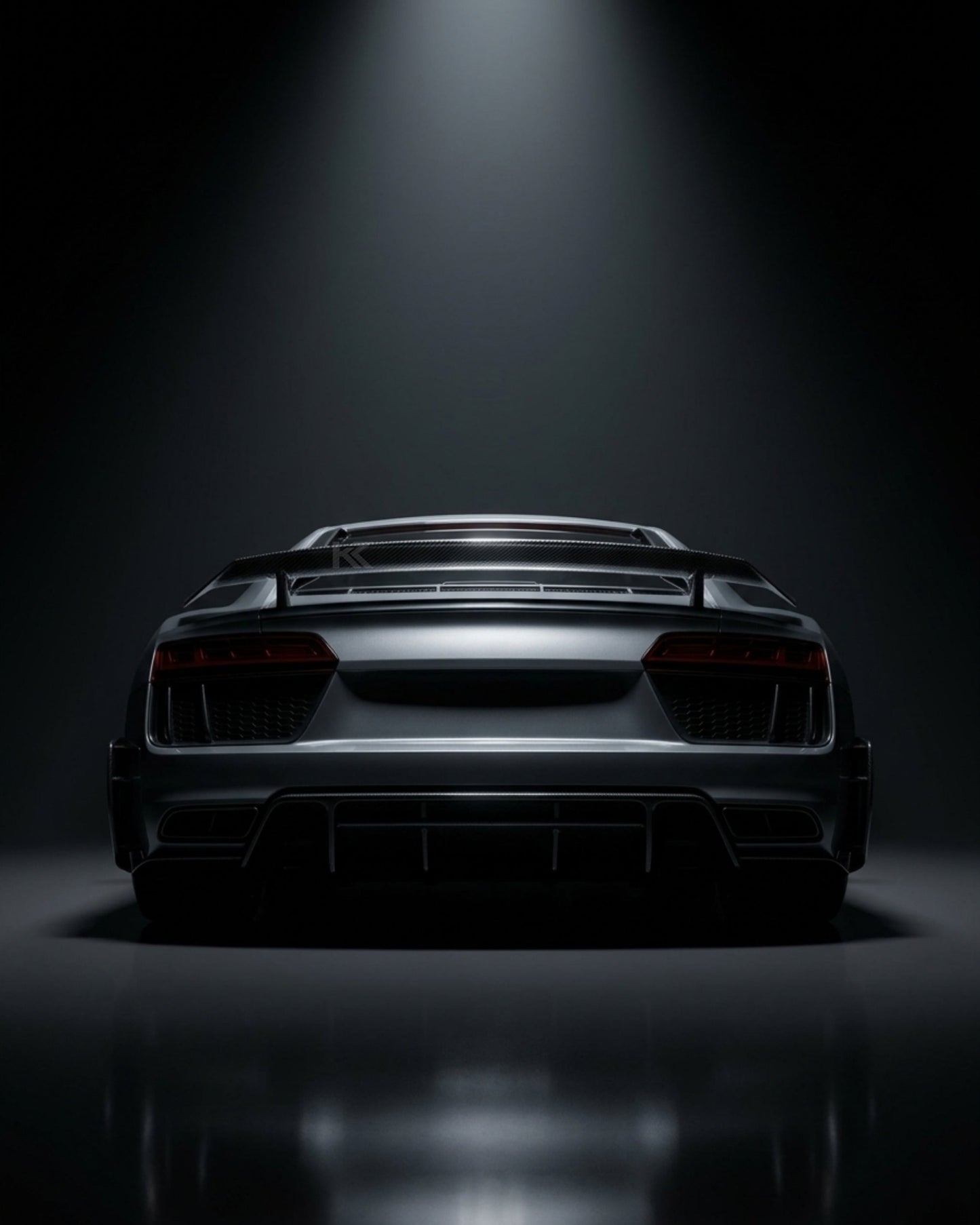 2016–2019 Audi R8 V10 Coupe 4S Gen 2 GT Style Rear Wing Spoiler – Carbon Fiber