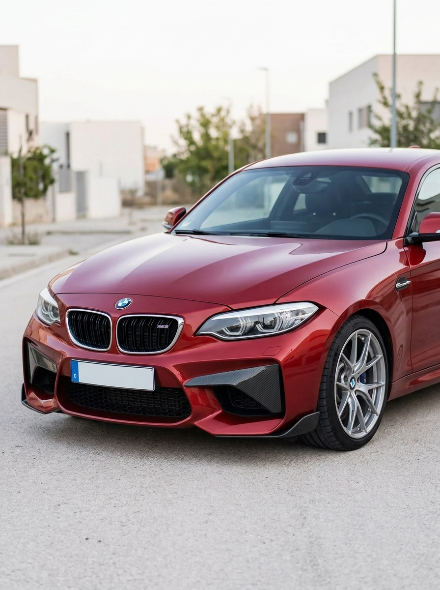 BMW 2 Series M2 F87 Carbon Fiber Front Flaps (2014 - 2021)