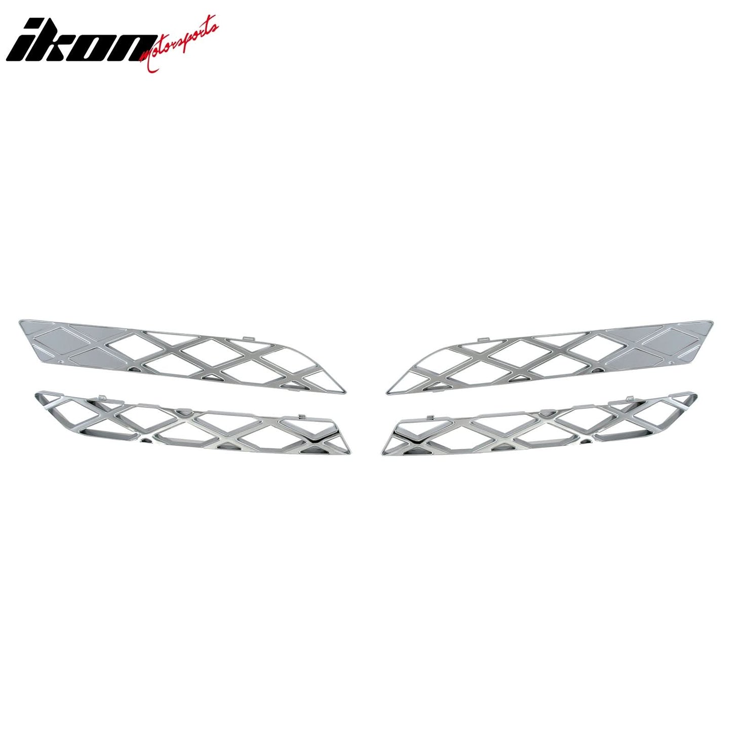 2011-2012 Toyota Corolla L/LE Chrome Front Bumper Insert Grille ABS