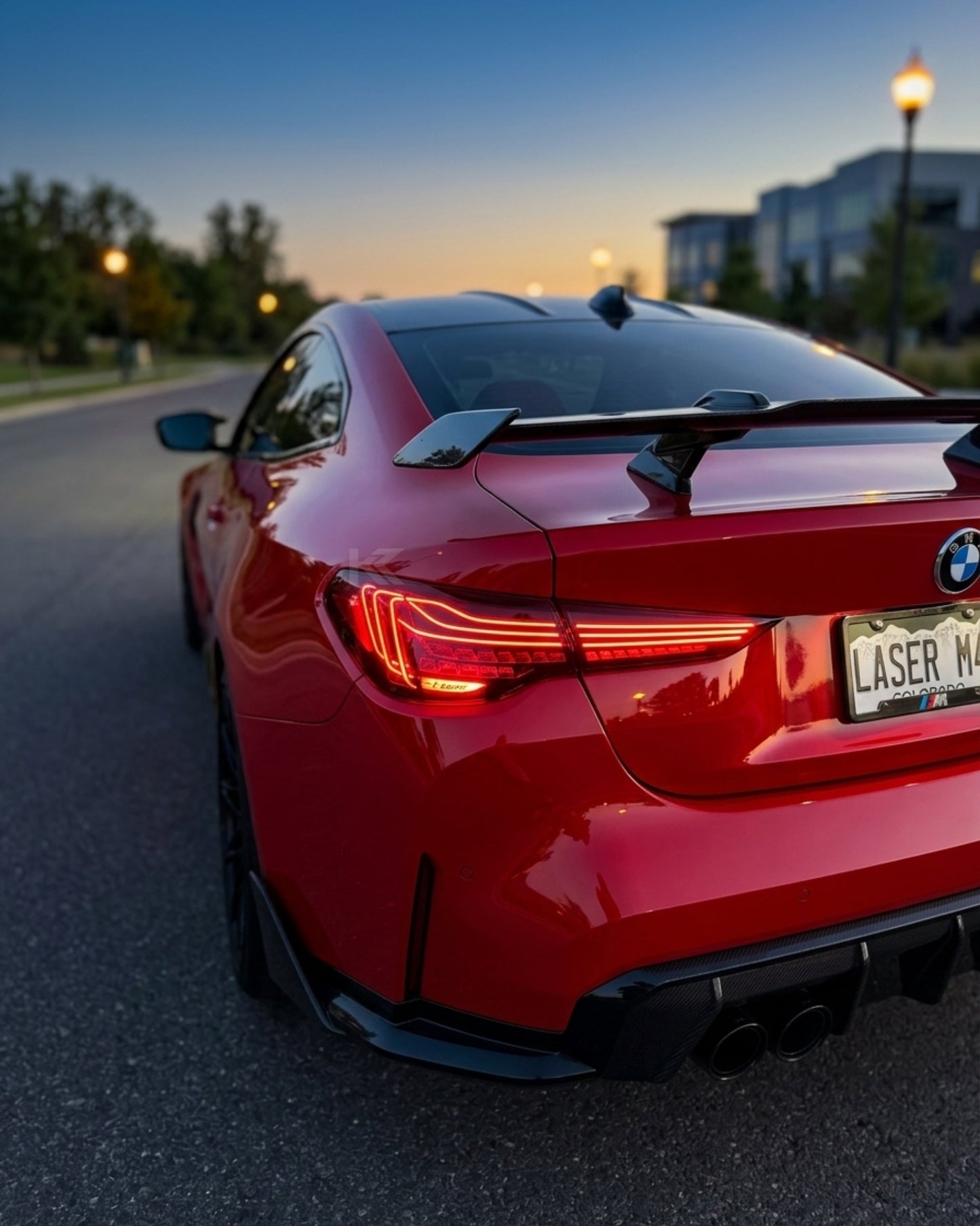 BMW 4-Series G82 M4 G22 4 Series "CSL" Laser Style Taillights (2021+)