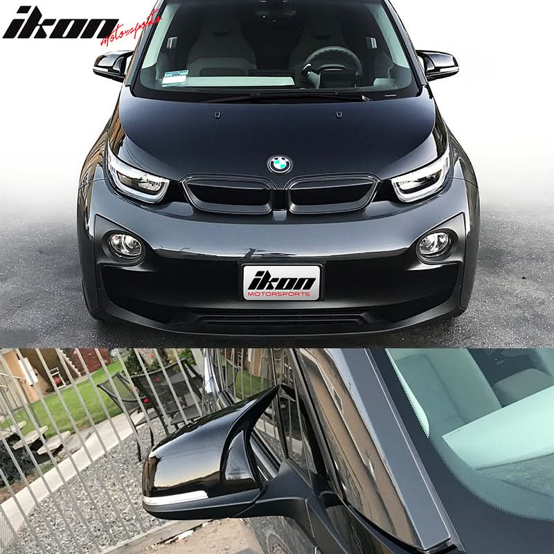 2014-2018 BMW I01 i3 OE M Sports Upgrade Matte Black Mirror Cover