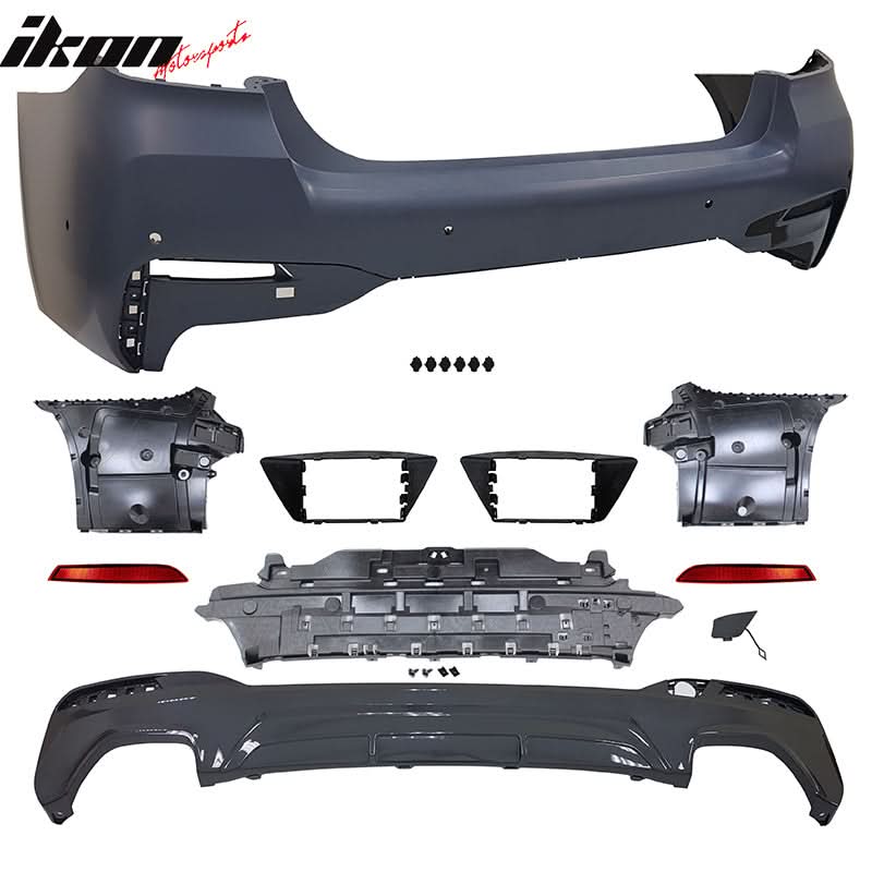 2021-2023 BMW G30 M-Tech Style M Sport Rear Bumper Cover Conversion