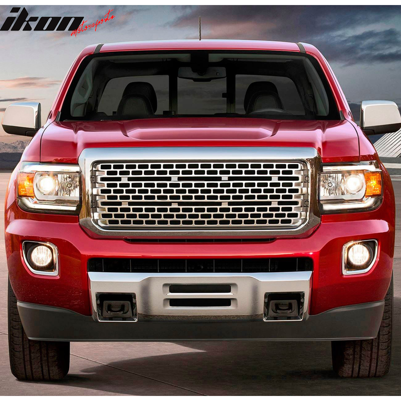 2015-2020 GMC Canyon Front Bumper Skid Plate Chrome Lower Cover