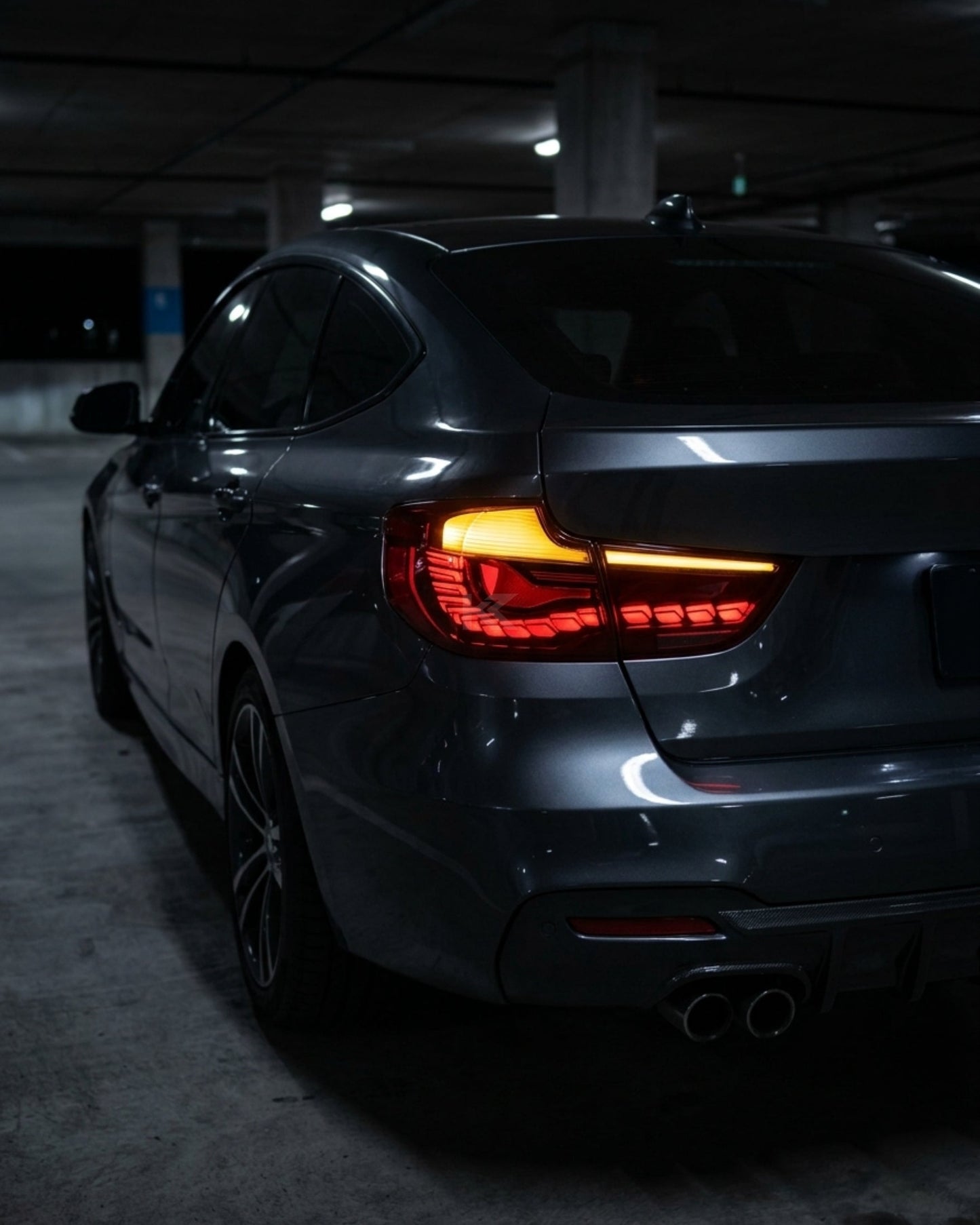 BMW 3-Series F34 Gran Turismo (GT) Red /or/ Smoke GTS OLED Style Tail Lights 2012-2016