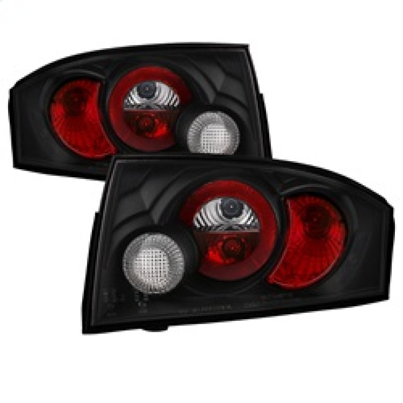 ㊺新品未使用　Spyder 00-06 Euro Tail Lights Blk Spyder Audi TT 00-06 Euro Style Tail Lights Black ALT-YD-ATT99-BK