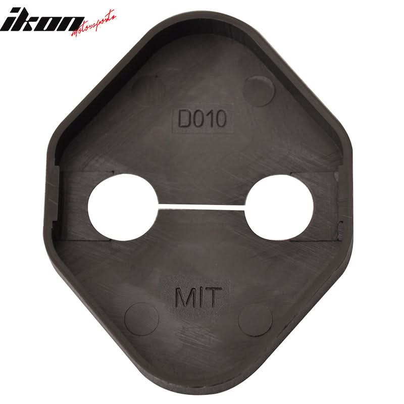 Honda Toyota Black Door Latch Striker Catch Bracket Cover Cap 4 PC PP