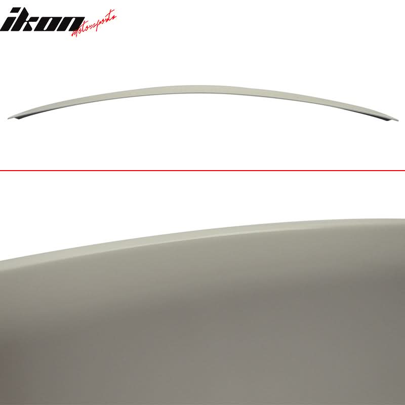 Fits 08-14 Benz W204 Trunk & OE Roof Wing #650 Cirrus White