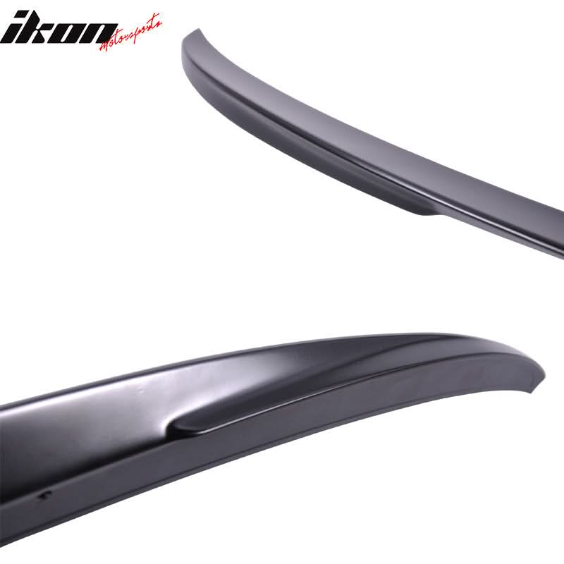2012-2018 BMW 3-Series F30 Performance #668 Black Trunk Spoiler ABS