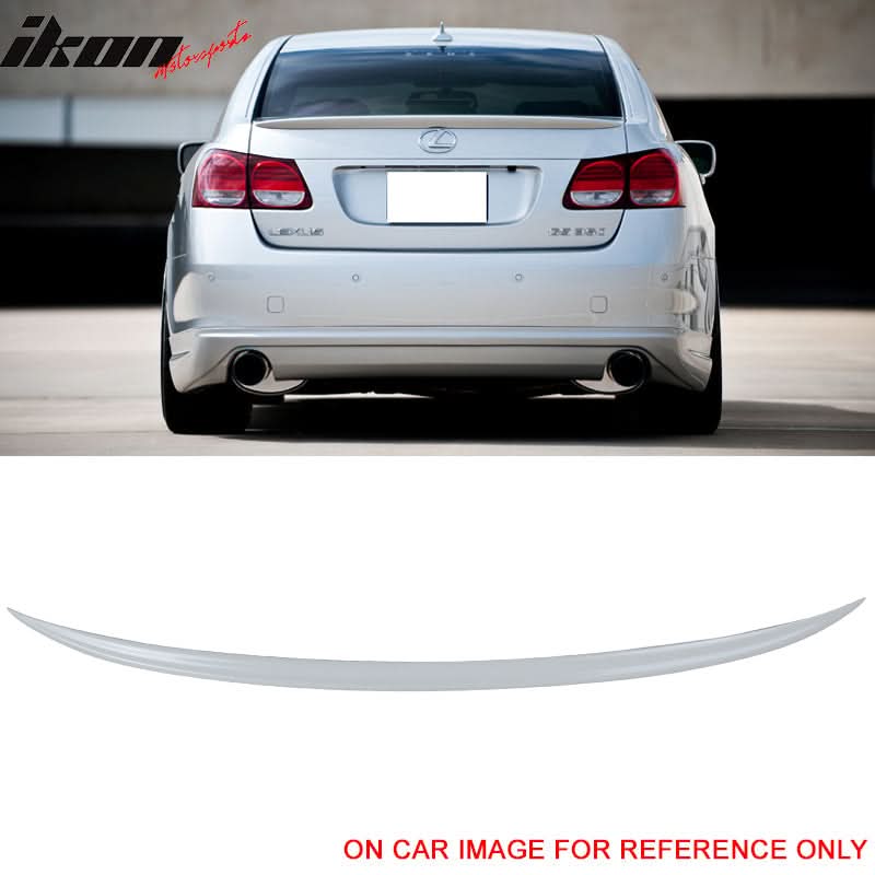 2006-2012 Lexus Gs300 Gs350 Gs430 Gs460 Gs450H Trunk Spoiler Wing ABS