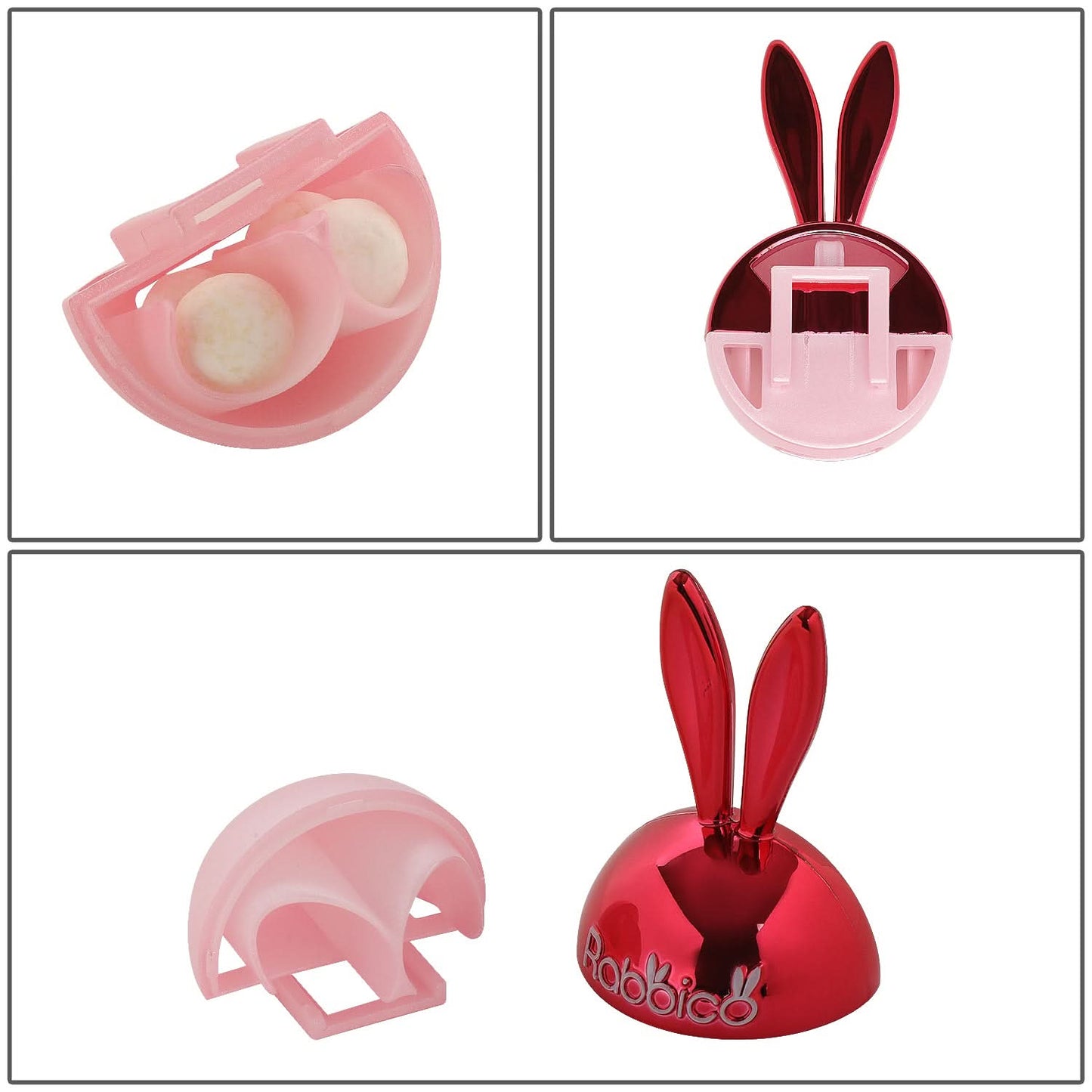 Rabbico Air Shine 1.5G Rabbit Ear Vent Clip Air Freshener 2PC Sexy Shower