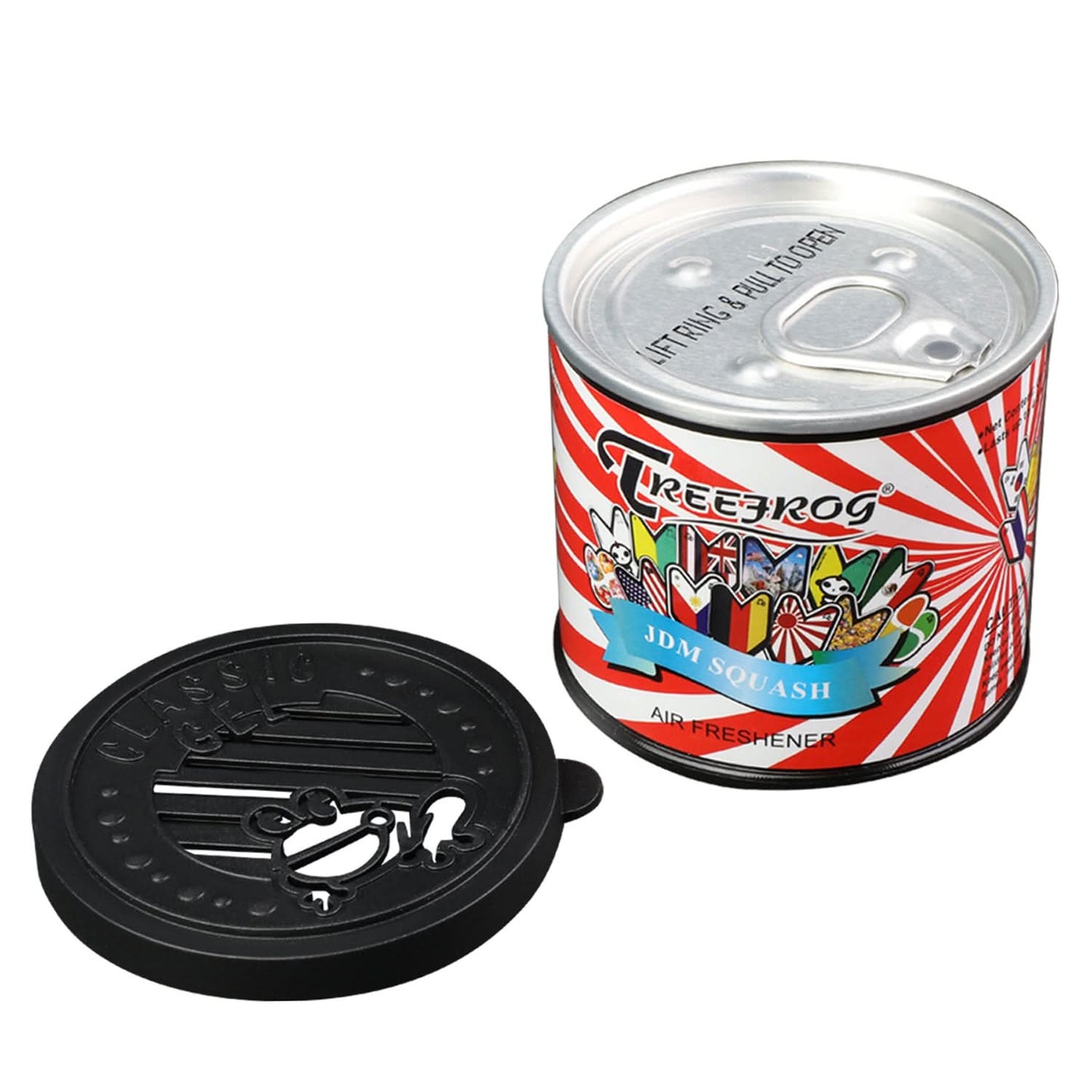 TreeFrog JDM Squash Scent Air Freshener - 80G Round Gel Can