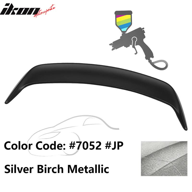 1999-2004 Ford Mustang OE Style #7052 Silver Birch Trunk Spoiler ABS