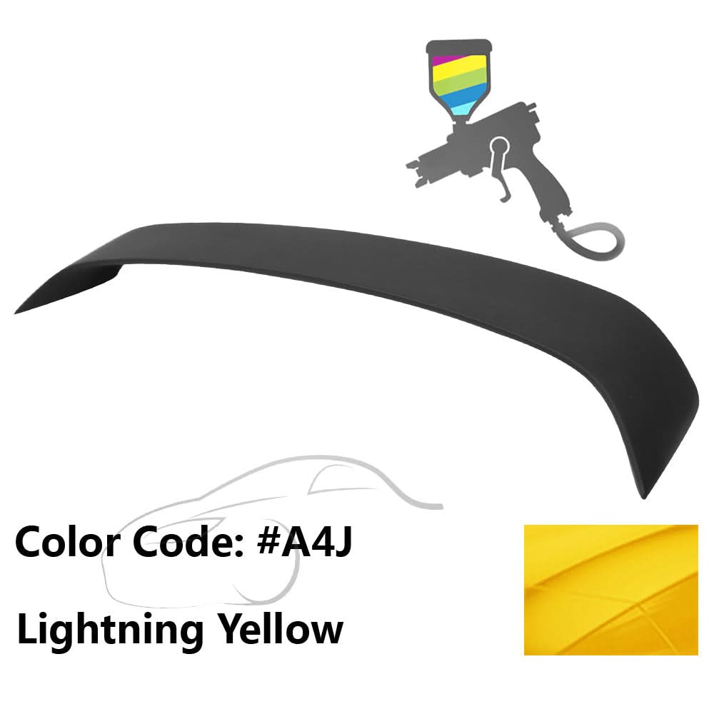 2004-2009 Mazda 3 Sedan Painted Color Trunk Spoiler ABS