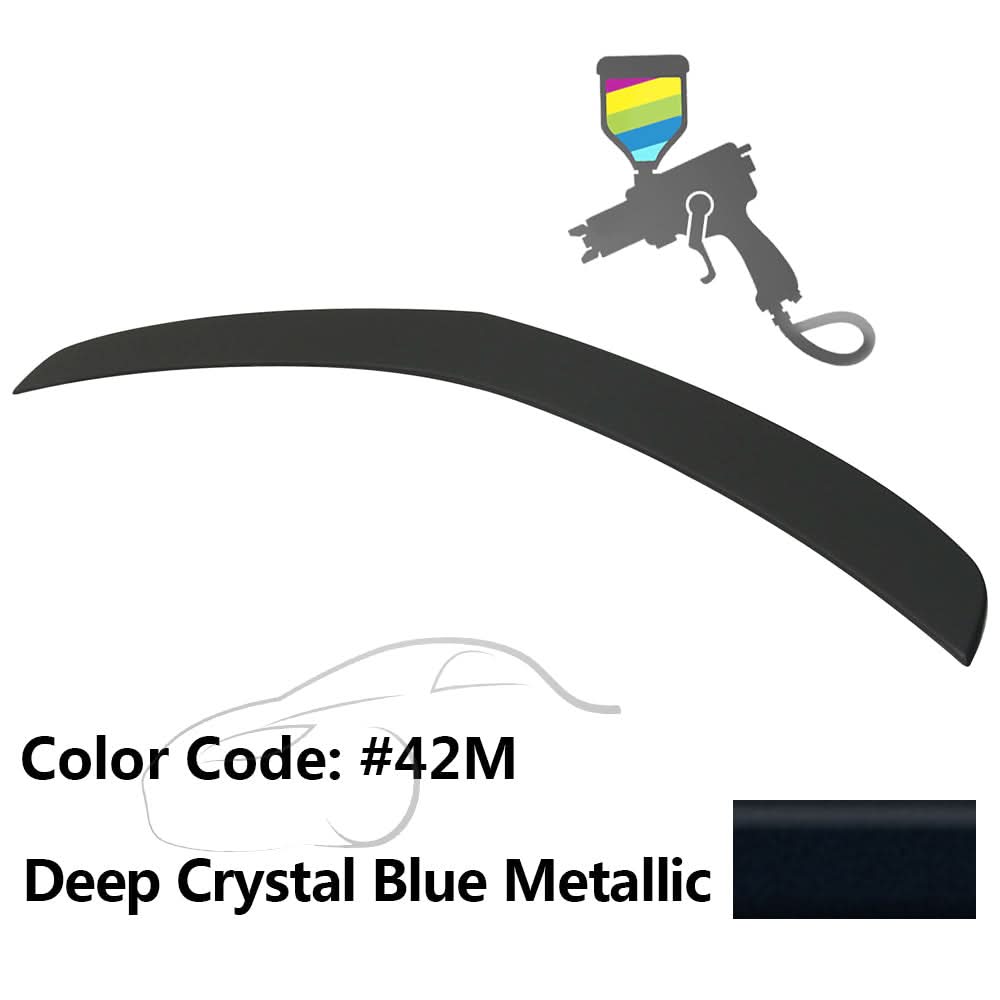 2010-2013 Mazda 3 Sedan Painted Color Trunk Spoiler ABS