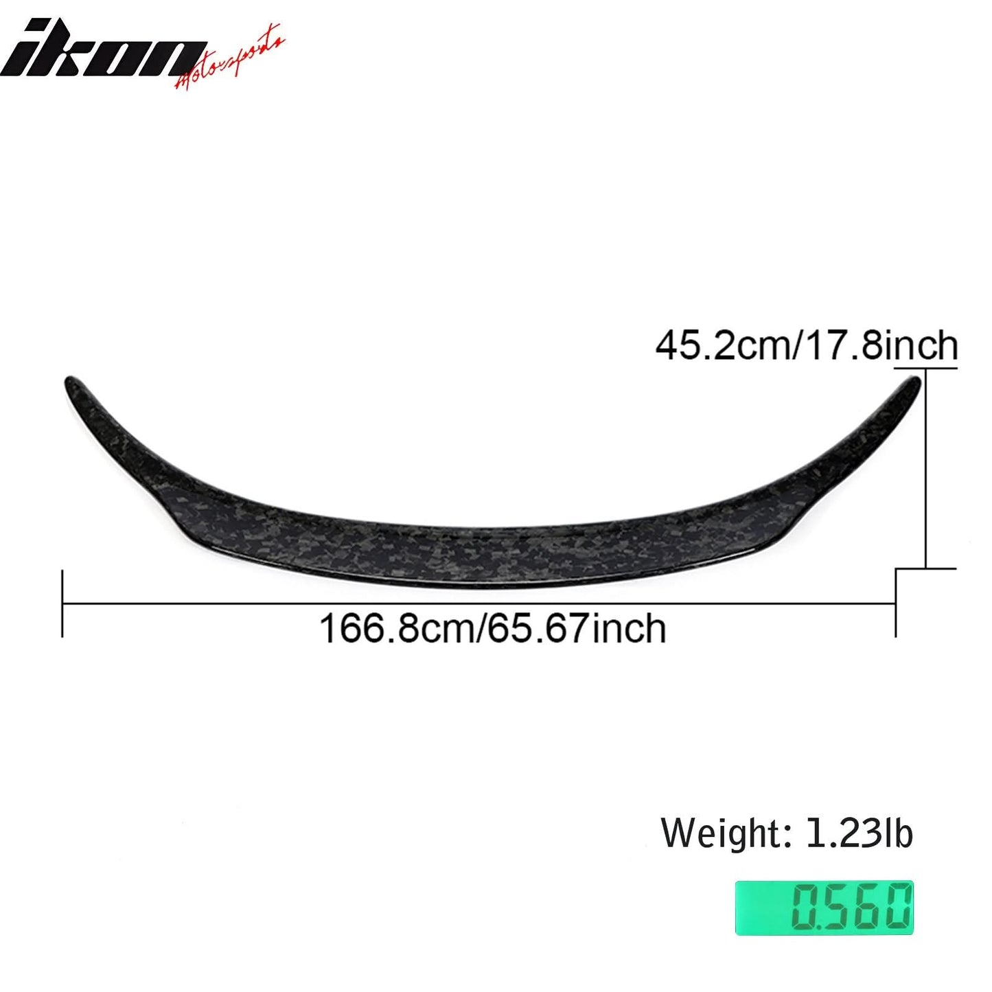 2020-2025 Toyota GR Supra A90 OE Trunk Spoiler Dry Forged Carbon Fiber