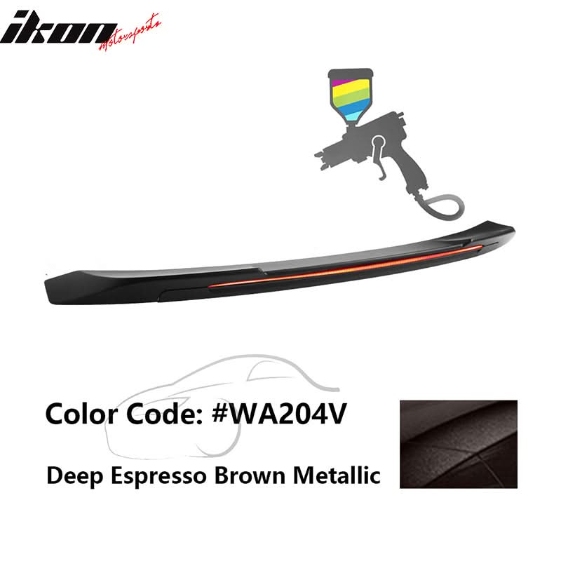 2016-2019 Chevy Cruze Sedan Trunk Spoiler ABS