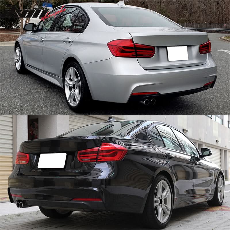 2012-2018 BMW F30 3 Series Sedan M-Tech Style Rear Bumper Cover