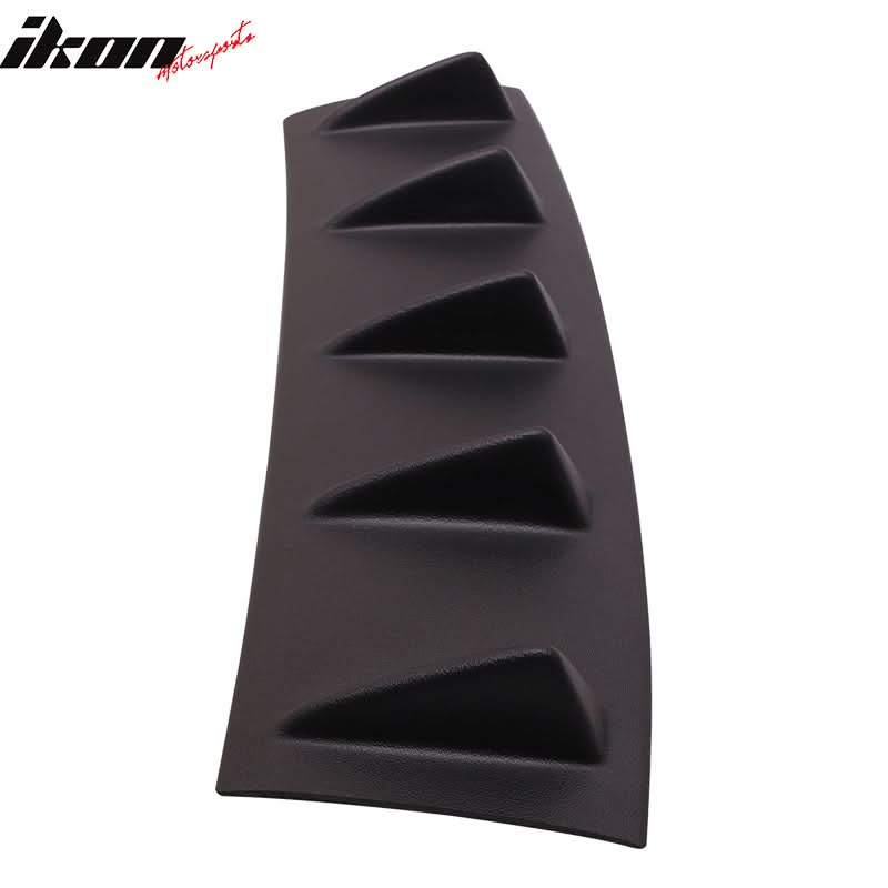 2003-2006 Infiniti G35 2DR V1 Matte Black Rear Bumper Lip Diffuser ABS
