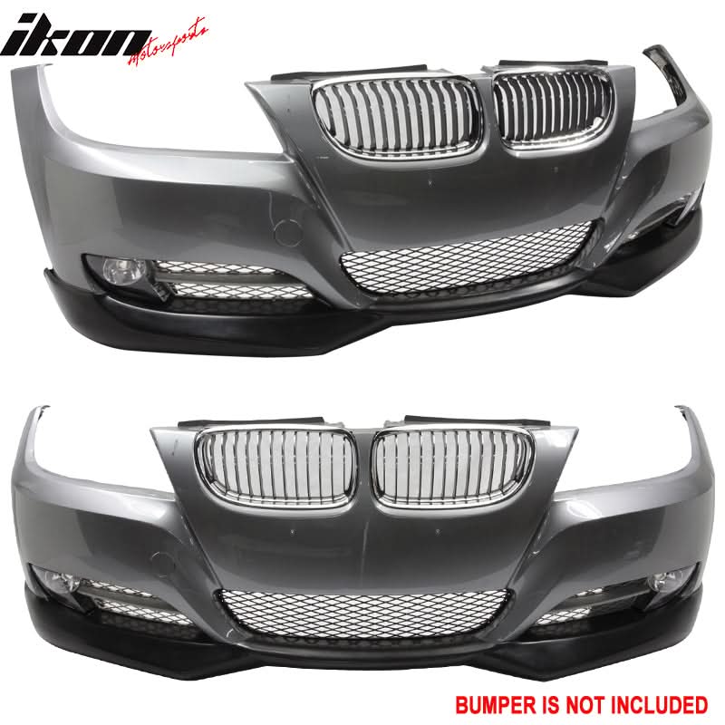 2009-2012 BMW E90 E91 3 Series LCI Facelift ACS Front Bumper Lip PU