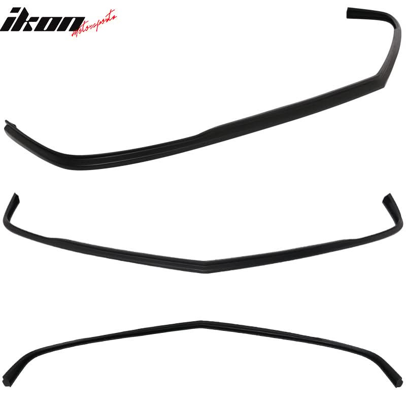 2010-2013 Chevy Camaro 2Dr V8 V Style Unpainted Front Bumper Lip PU