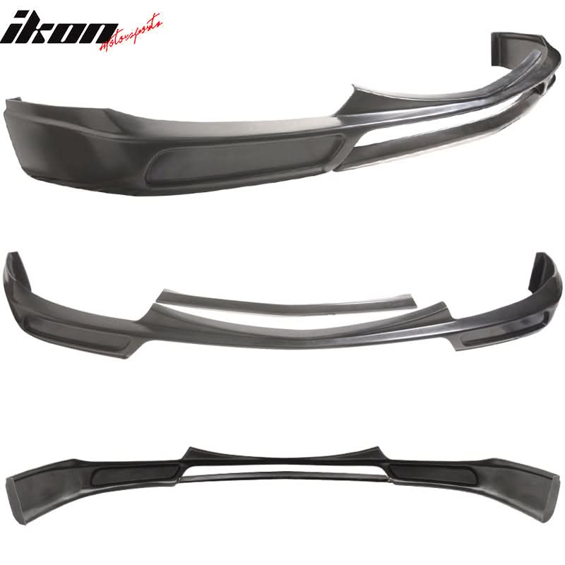 2009-2011 Mazda 3 K Style Unpainted Black Front Bumper Lip Spoiler Pu