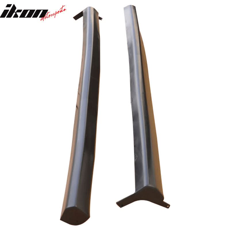 Fits 01-03 Honda Civic PP Front + Rear Bumper Lip + Side Skirts