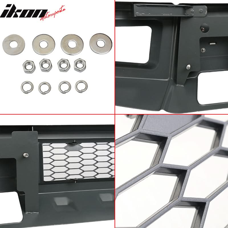 2015-2017 Ford F150 New R Style Gray Front Bumper Cover
