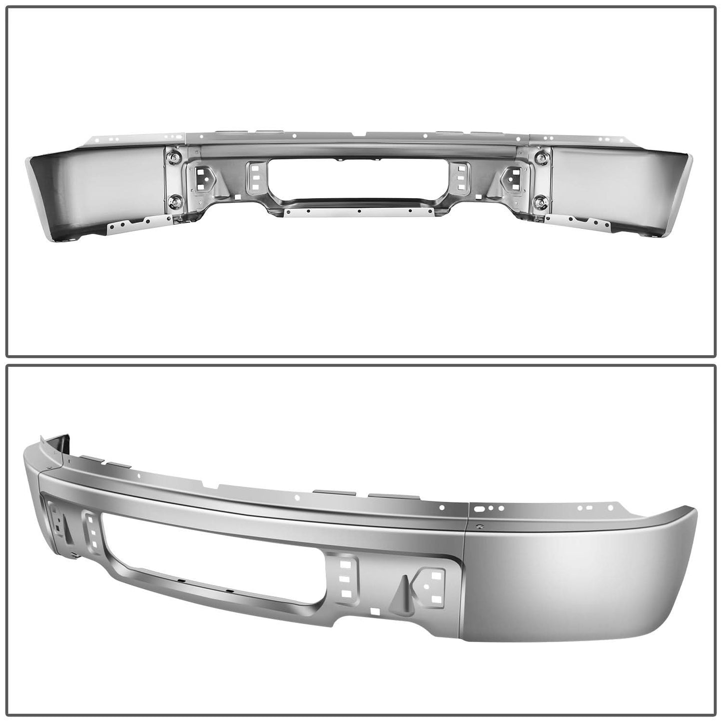 2009-2014 Ford F-150 Front Bumper Cover Chrome No Fog Lamps