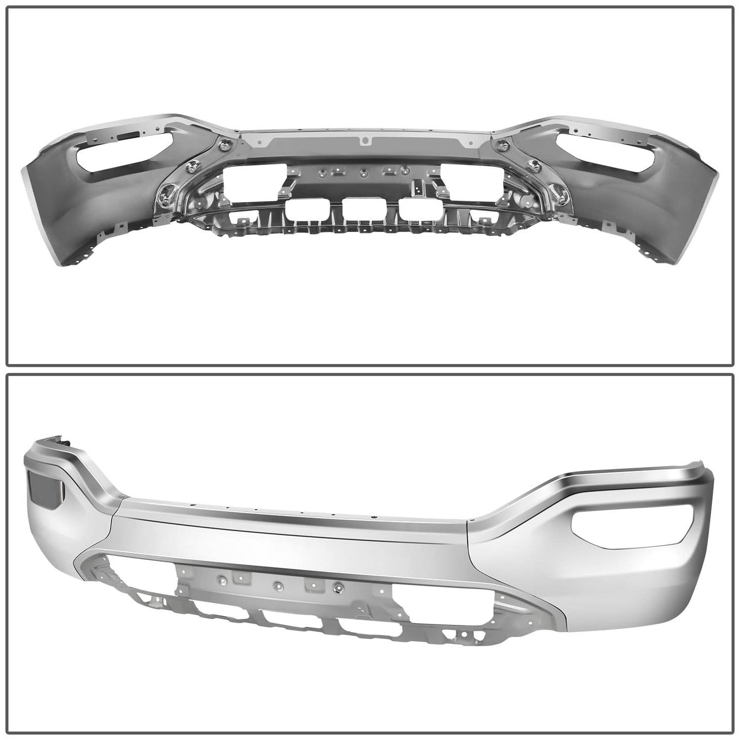 2016-2018 GMC Sierra 1500 Front Bumper Cover - Stamped Steel
