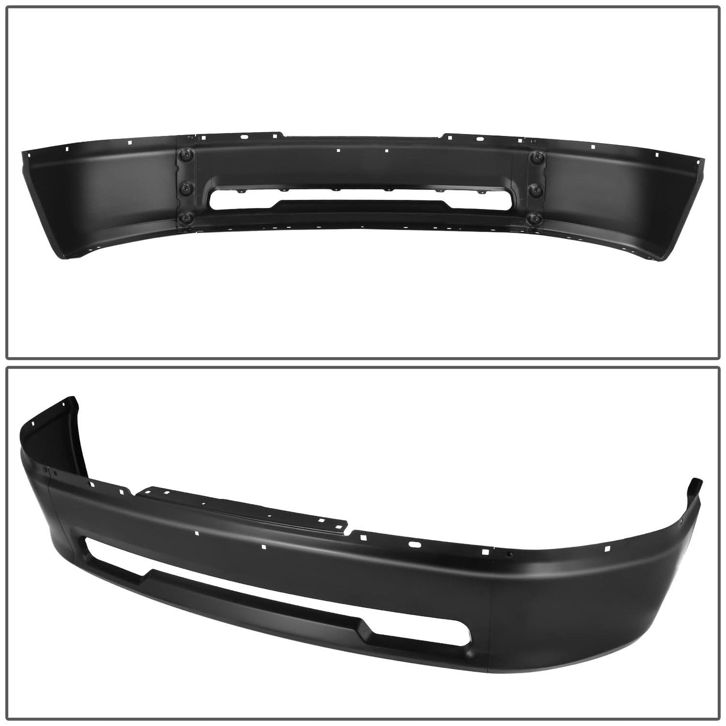 2009-2012 Dodge Ram 1500 Front Bumper Cover Without Fog Lamps
