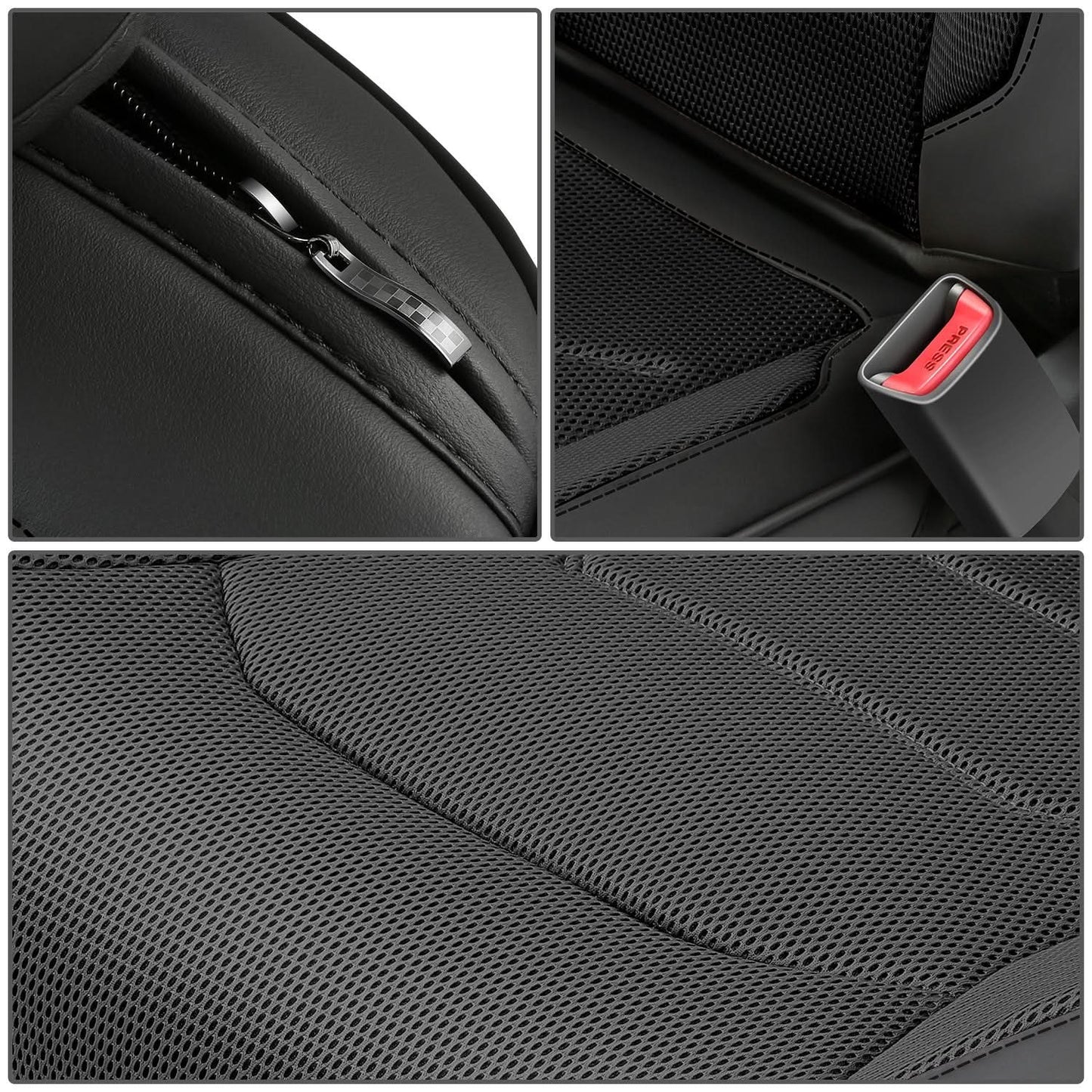 Sport Series Full Set Seat Covers - Black