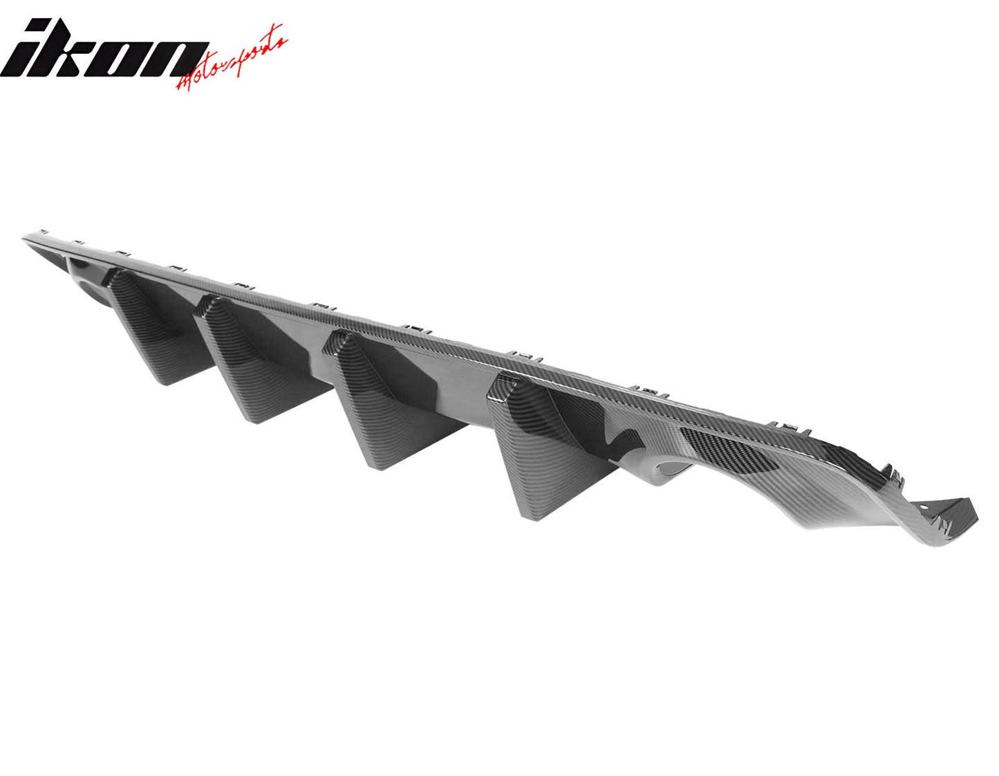 2020-2023 Dodge Charger Bumper + Carbon Fiber Print Rear Diffuser PP