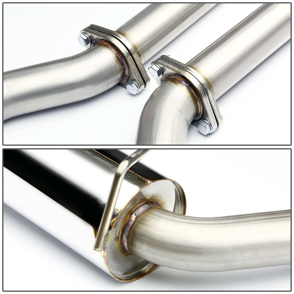 2011-2014 Dodge Charger 3.6L V6 Dual Tip Catback Exhaust - Stainless Steel