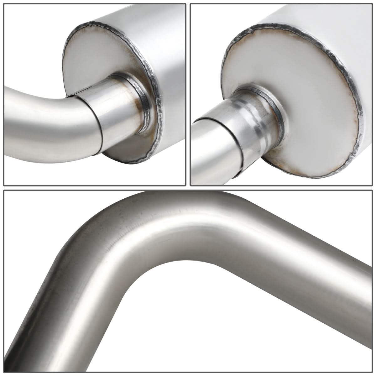 09-17 Dodge Ram 1500/2500/3500 Single Tip Catback Exhaust Stainless Steel