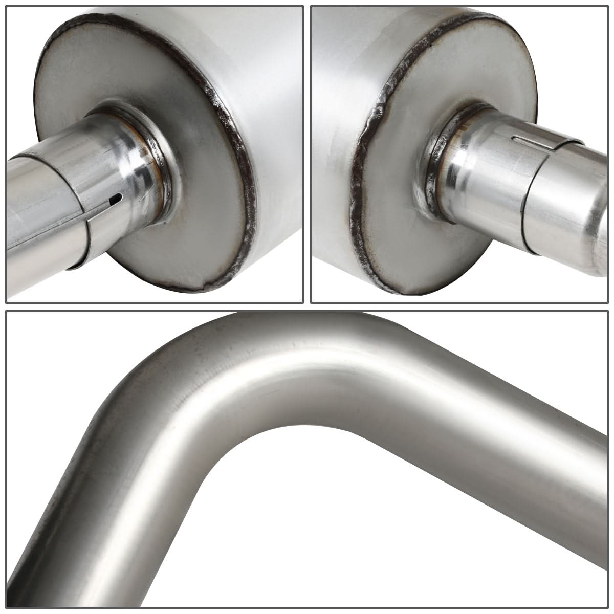 94-97 Dodge Ram 1500 Catback Exhaust Single Tip Stainless Steel