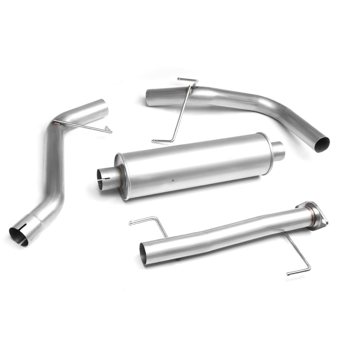 07-14 Toyota FJ Cruiser Catback Exhaust System - Stainless Steel